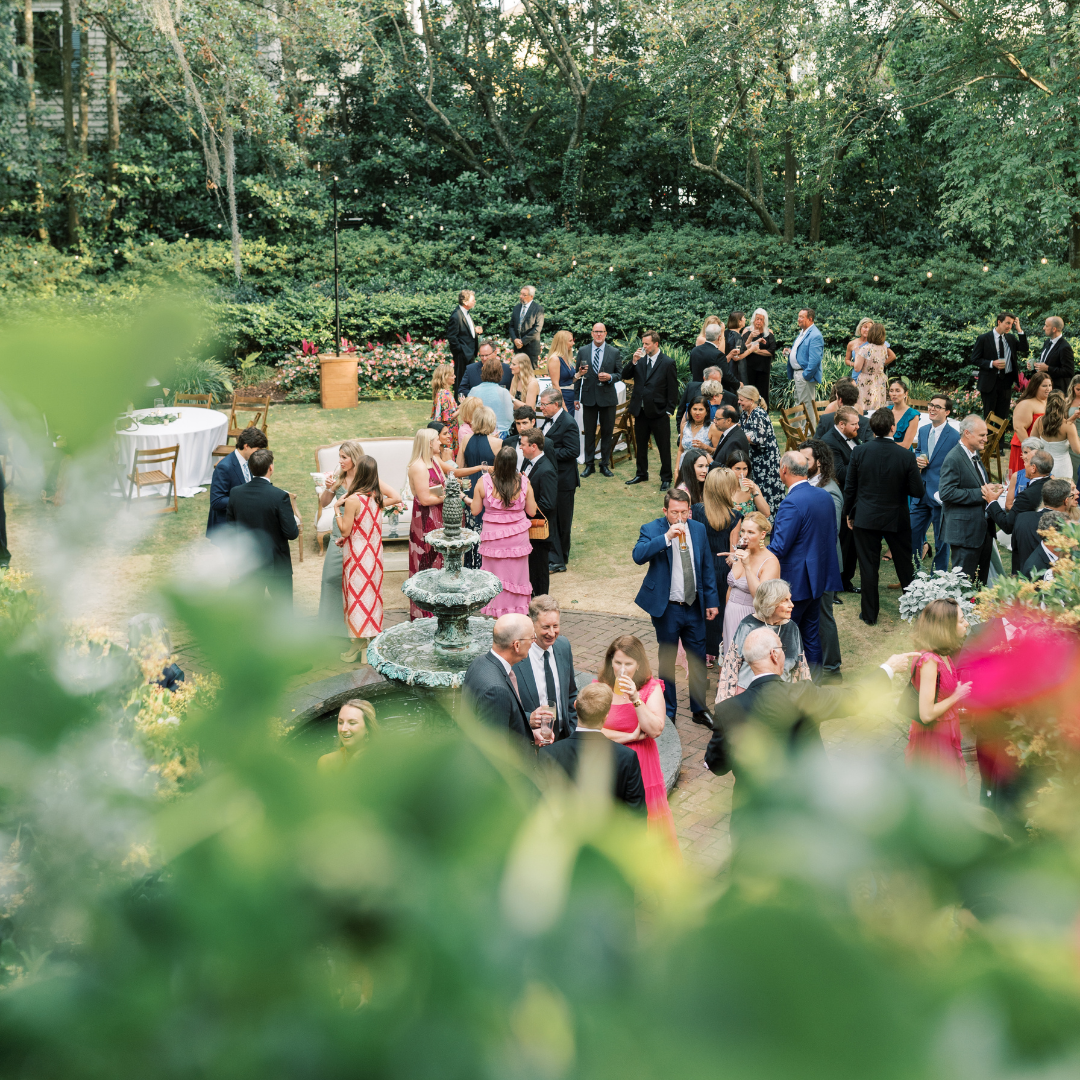 Sample catering entrée from Charleston menu